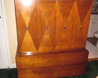 American Of Martinsville Mid-Century Modern Bedroom Suite