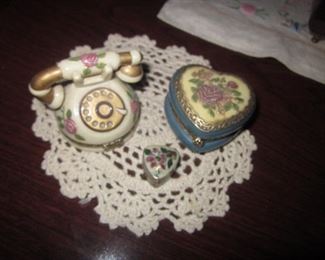 Tons of Trinket Boxes Limoges and more