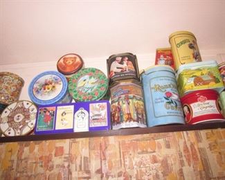 Tons of Collectible Tins