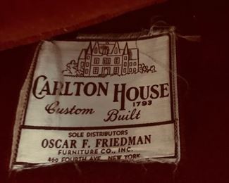 Carlton House Parlor Chair