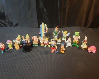 Ceramic Disney figurines
