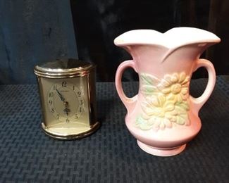 Vintage USA Made Flower Vase Seiko Clock
