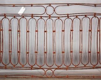 Antique Iron Balustrade