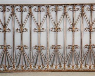 Antique Iron Balustrade