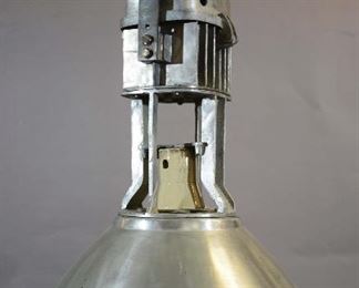 Set of Four Matching European Industrial Lights