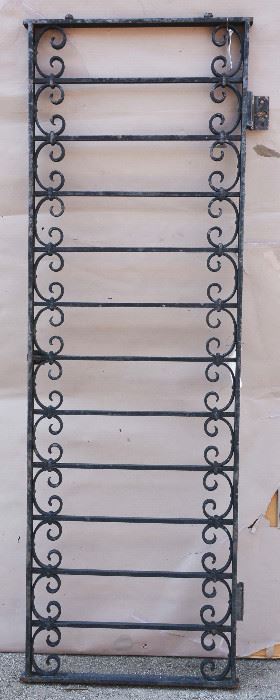 French Wrought Iron Gate