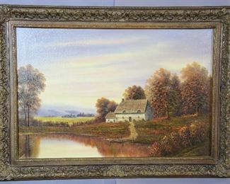 Landscape Oil on Canvas
