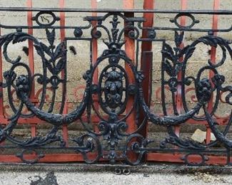 French Louis XV Wrought Iron Balcony
