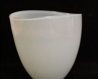 Takuya Tokizawa art glass vase, Pilchuck artist