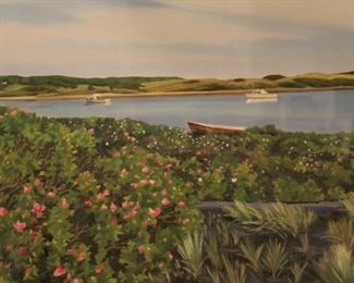 Margorie Mason signed monotype print