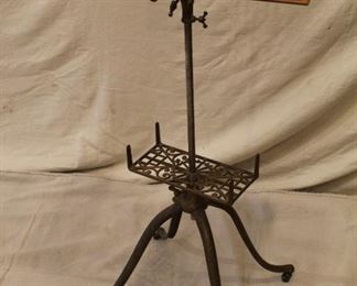 Antique library dictionary stand