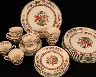 Spode Chinese Rose dinnerware