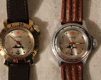 Two Boctock USSR/ Russian watches