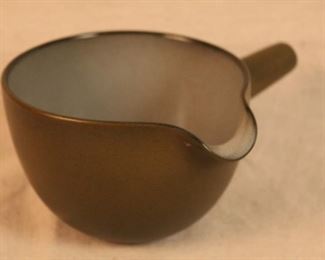 Heath pottery gravy boat bowl