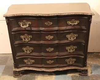 Baroque style carved dresser