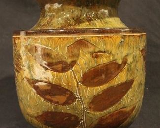 Royal Doulton Lambeth Natural Foliage pottery vase