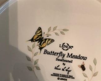 Lenox Butterfly Meadow dishes.