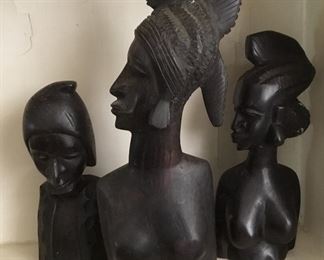 Vintage African collectibles from a trip to Africa in the mid 1970's
