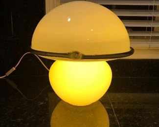 #119             Vintage/ Mid Century  Murano Glass                    
                          Mushroom Lamp         $1200.