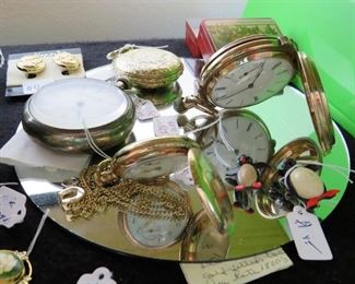 Excellent selection of vintage pocket watches