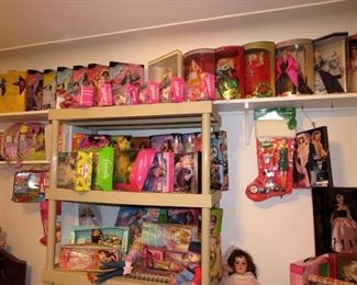 We have Barbies... many many 