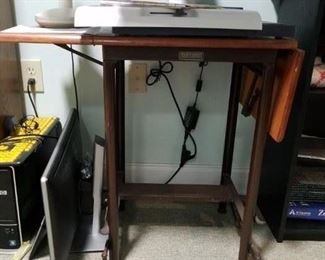 Vintage Hi Lo typewriter stand
