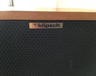 Klipsch Speakers, Hershey Oiled Walnut