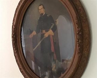 Civil War Soldier Painting