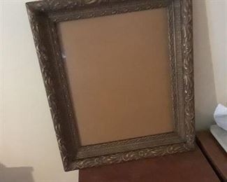 Carved Wood Picture Frame