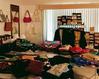 clothing and purses