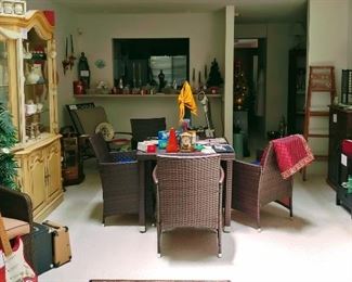 Wicker furniture