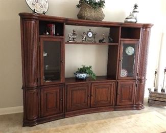 large entertainment center