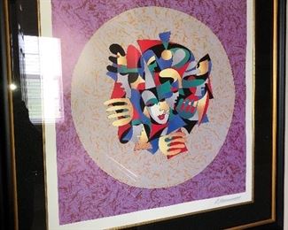 Anatole Krasnyansky Seriolithograph, called Musical Sphere