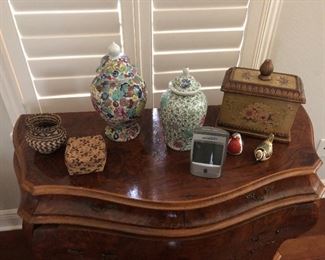 Cloisonne Ginger Jars