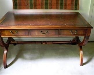 Leather Top Desk