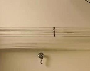 One of Two Lucite Torchier Lamps