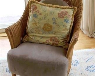 Wicker Arm Chair