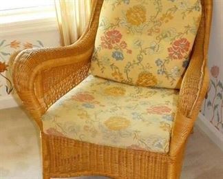 Wicker Arm Chair