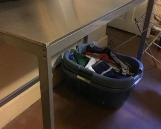 Metal kitchen table
