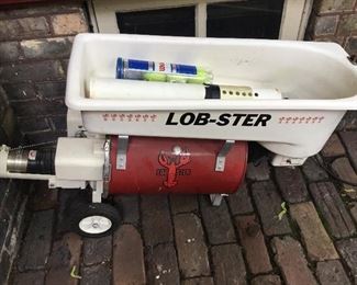 Lobster brand electric tennis ball feeder