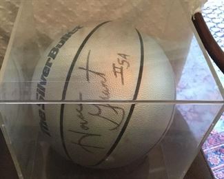 Horace Grant signed ball