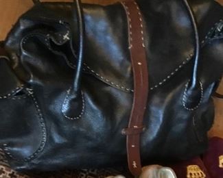 Henry Beguelin Black leather bag. Purchased for $2500. Selling for $1500