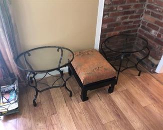 END TABLES,  STOOL