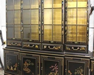 Large Asian Decorated “Union National Furniture” 4 Door China with Beveled Glass

Auction Estimate $200-$400 – Located Inside