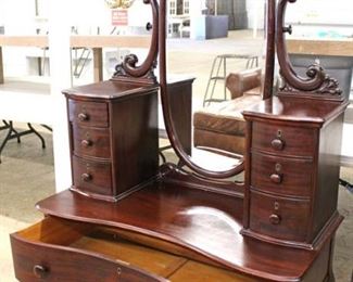 ANTIQUE SOLID Mahogany RARE Model Harlow Dresser with Mirror

Auction estimate $200-$400 – Located Inside