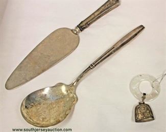  Selection of Marked Sterling Serving Utensils and Baby Rattle

Auction Estimate $50-$100 – Located Inside 