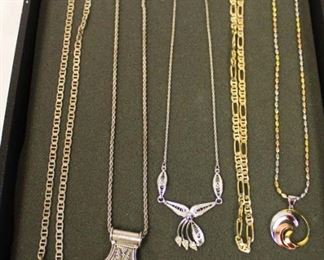  Selection of Marked 925 Silver Necklaces

Auction Estimate $10-$30 each – Located Inside

  