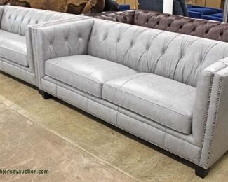 NEW 2 Piece Even Arm Button Tufted Sofa and Loveseat in the Soft Grey Upholstery

Auction Estimate $400-$600 – Located Inside 