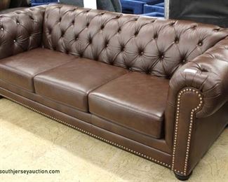  NEW Chesterfield Style Button Tufted Leather Sofa

Auction Estimate $300-$600 – Located Inside 