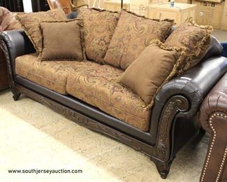  NEW Leather and Upholstery Loveseat with Throw Pillows

Auction estimate $200-$400 – Located Inside 